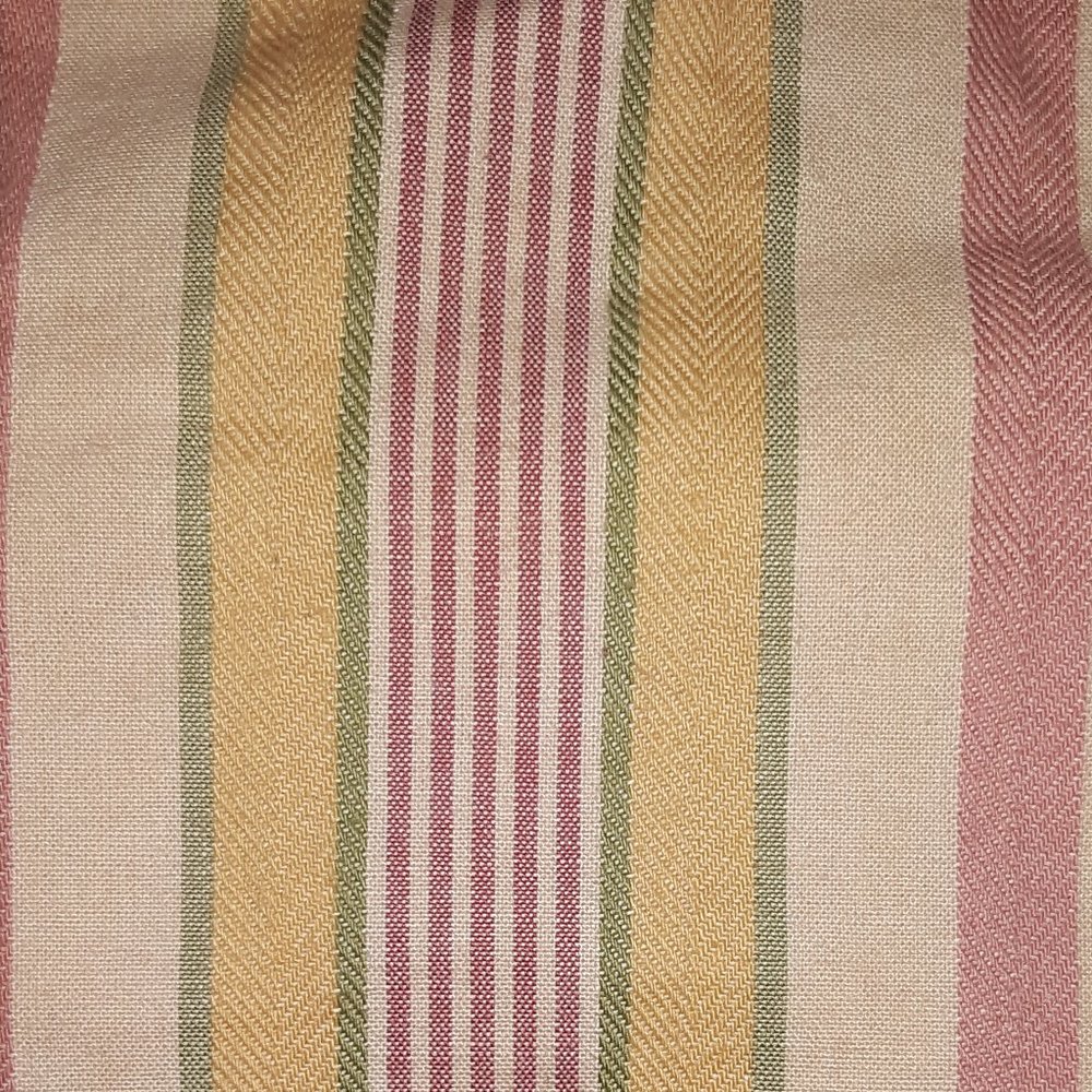 3/$24! Fossil 75082 Key Striped Multi Colored Canvas - Picture 5 of 6